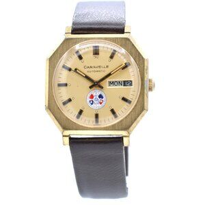Vintage 33mm Caravelle IAM Men's Automatic Wristwatch 11UOACB Base Metal